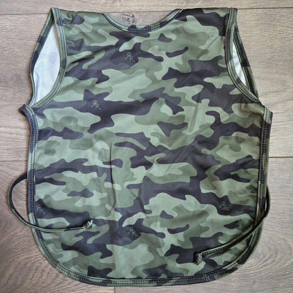 Ryan & Rose x BapronBaby Cutie Bapron Camo Toddler Bib Apron Green Camo 6m-3T